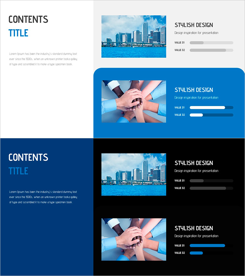 수자원 활용 와이드 프레젠테이션 템플릿 – 효과적인 마케팅 전략