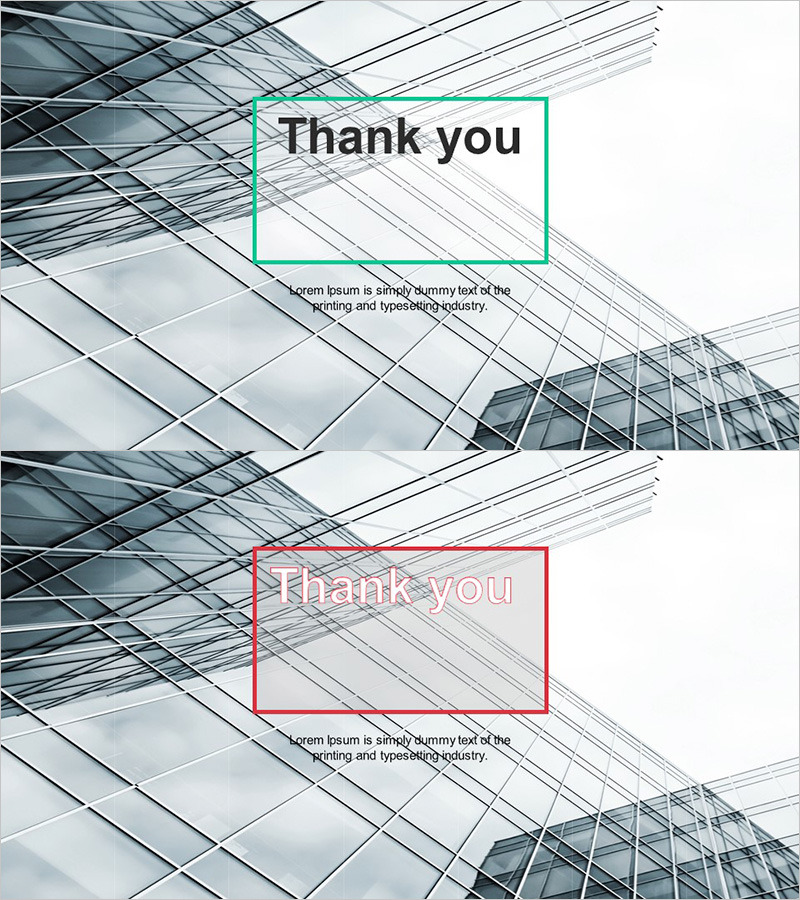 금융설계 템플릿 엔딩 표지 – 전문성과 신뢰