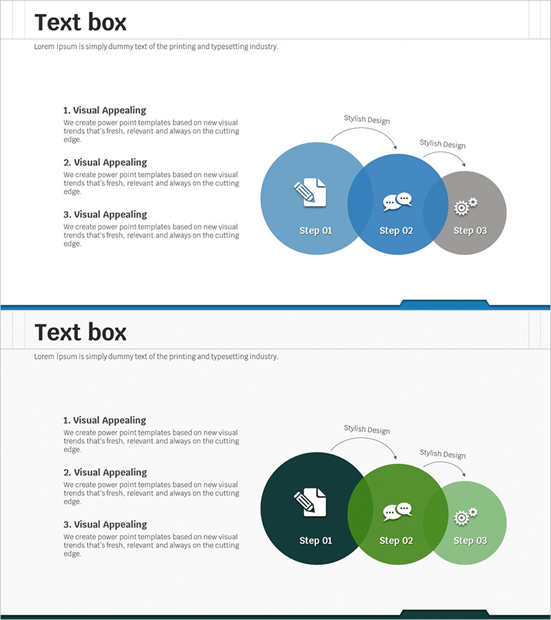 비즈니스 전략 중첩 다이어그램 - 마케팅 계획과 프로모션 전략