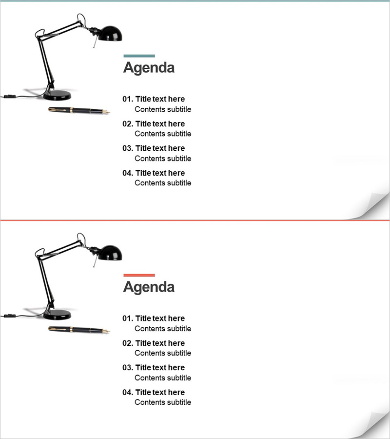 회사소개서 템플릿 목차 - 강력한 첫인상이 필요할 때