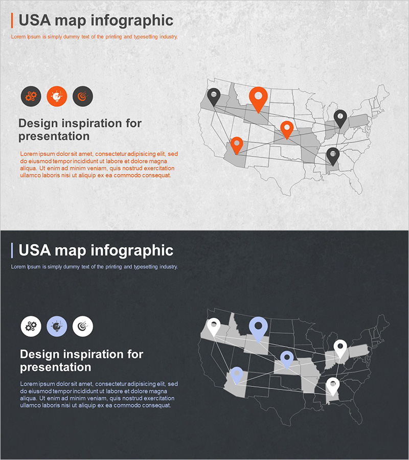 미국 주요 타겟 지역 지도 – 시장 분석과 마케팅 전략