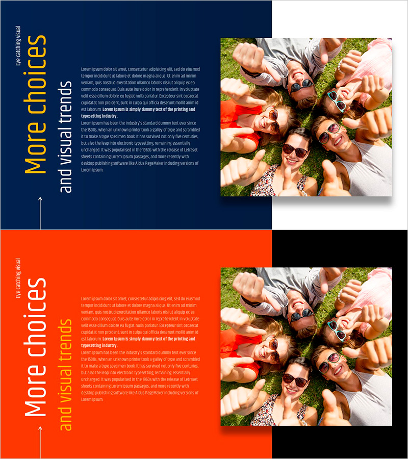 타이포 그라피 와이드 템플릿 – 소통과 공감을 담아