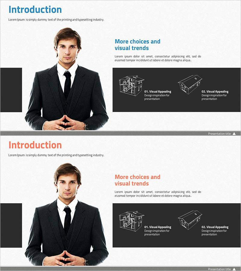 대표자 & 사업 소개 슬라이드 – 신뢰와 비전을 담다