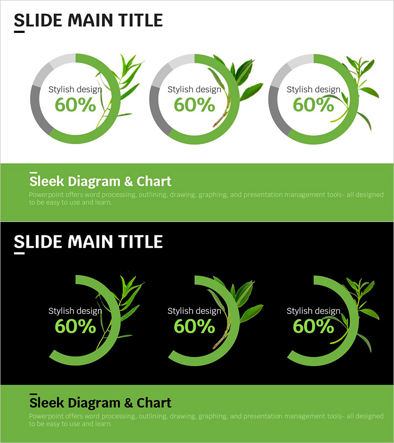 트렌드 컬러 도넛 차트 – 데이터 분석의 혁신