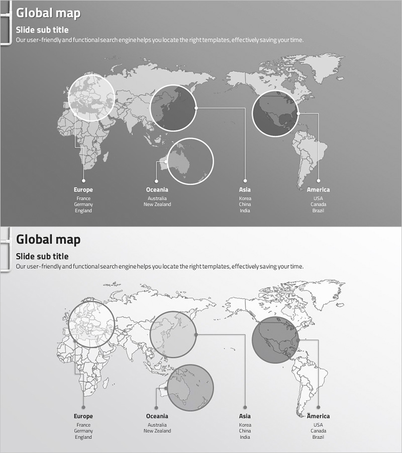 글로벌 타겟 지역 지도 – 시장 분석을 위한 필수 아이템
