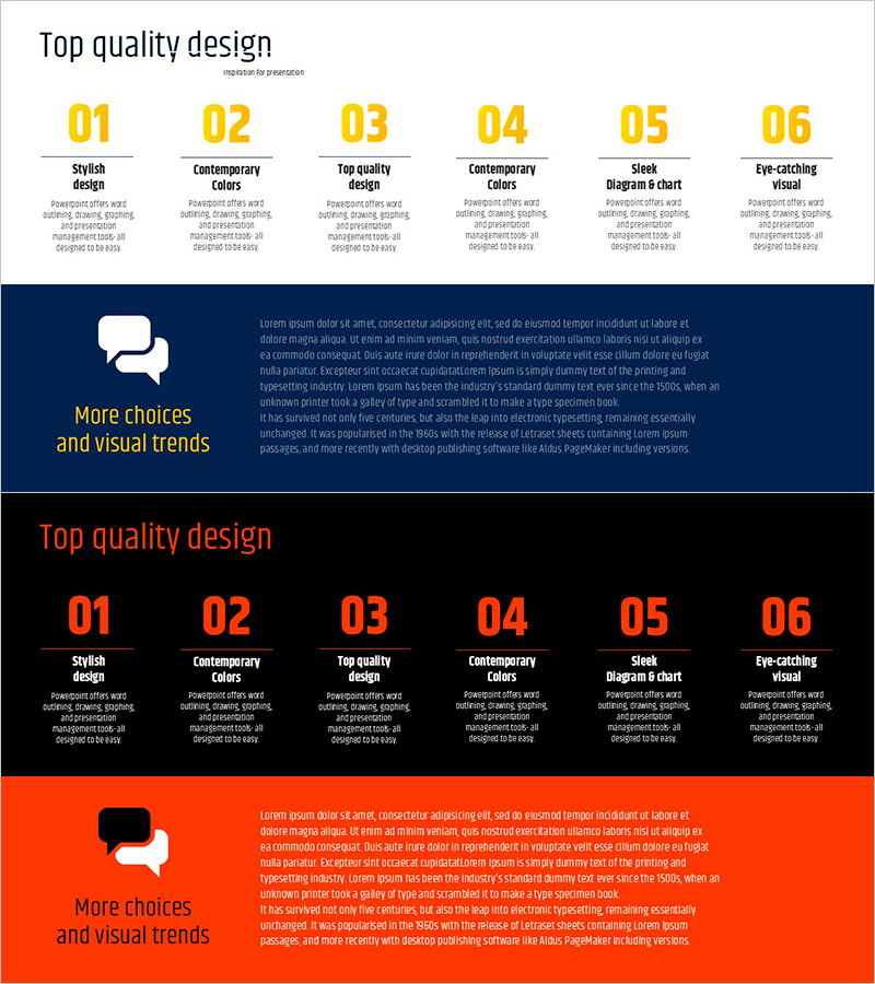 타이포 그라피 와이드 템플릿 – 사업 추진 전략용