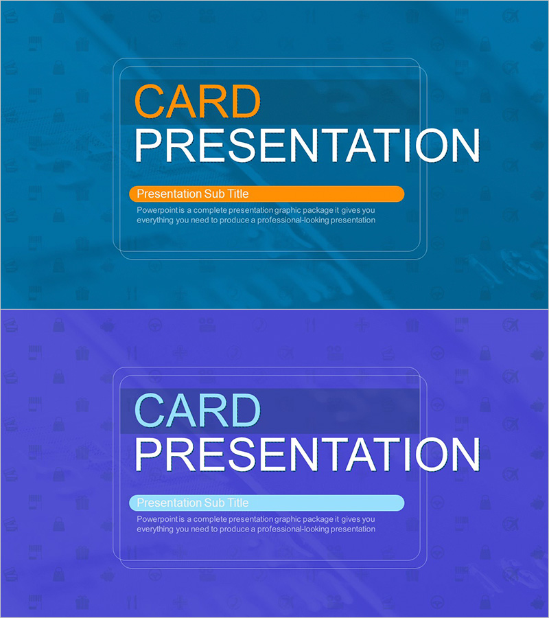 카드 결제 서비스 템플릿 표지 – 전문적인 인상을 주는 커버