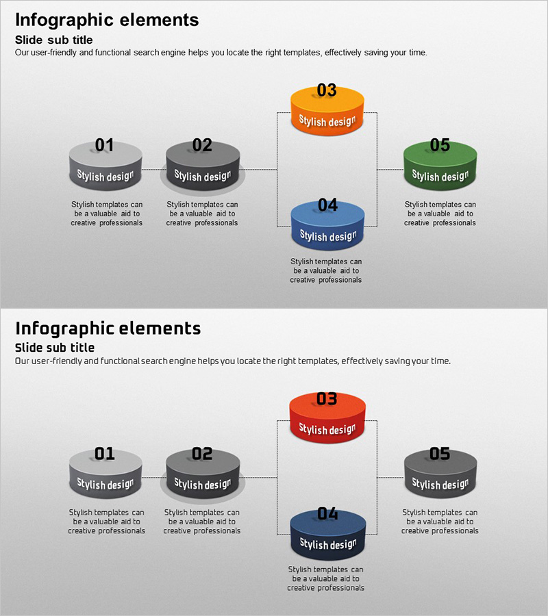 업무 프로세스 3D 다이어그램 – 혁신과 구조