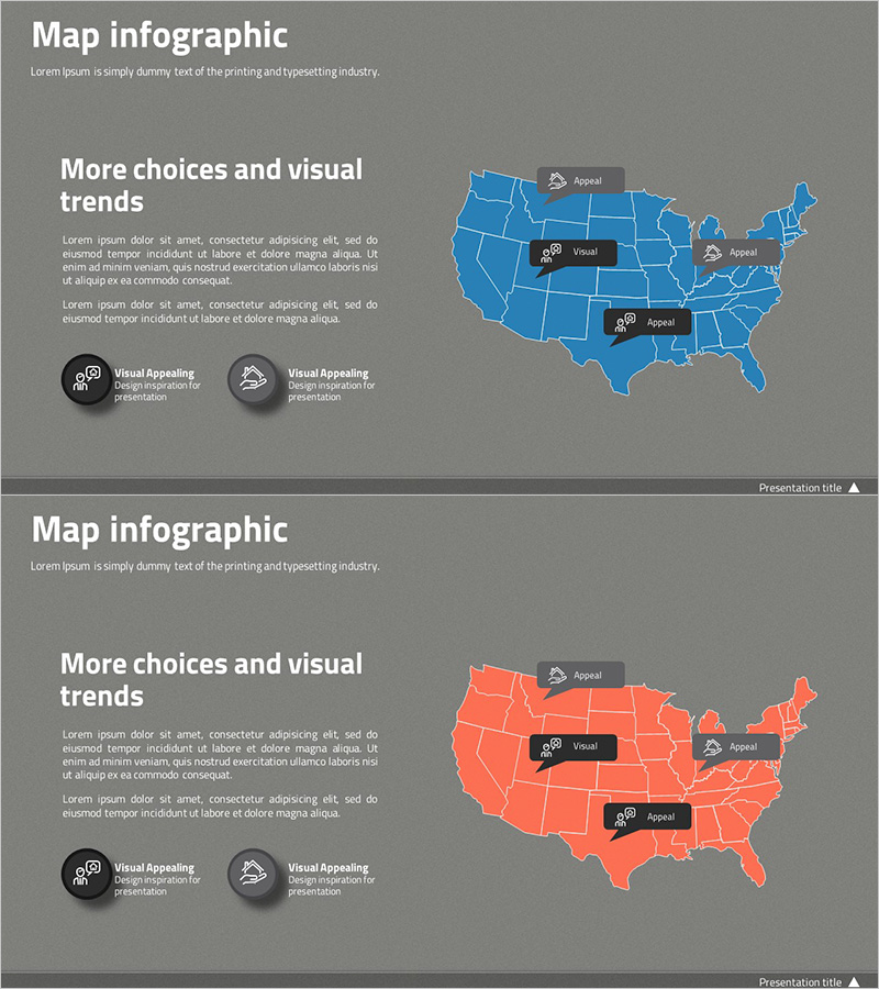 미국 건축사업 시장 분석 슬라이드 - 비즈니스 전략