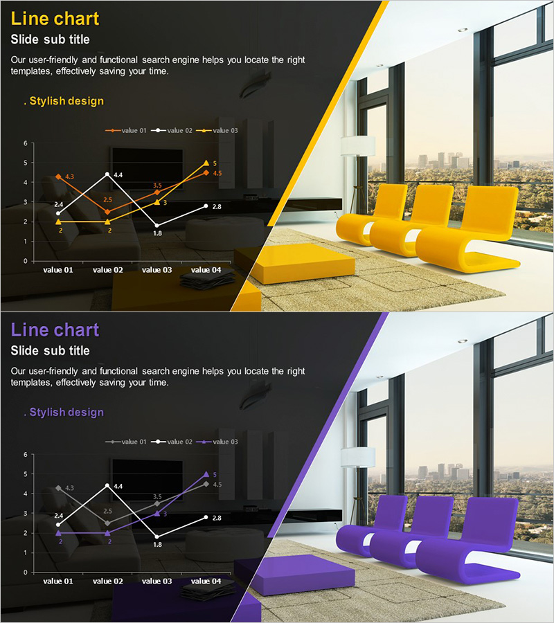 경쟁사 분석 꺾은선 그래프 – 목표 달성을 위한 비즈니스 미팅