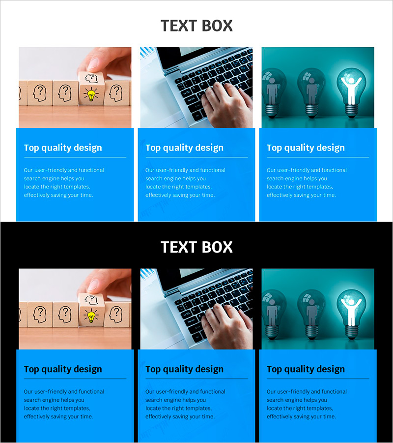블루라인 와이드 템플릿으로 운영 계획 시각화 – 효율적인 유지보수