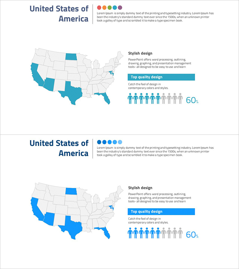 미국 내 전략 타겟 지역 분포 – 시장 분석