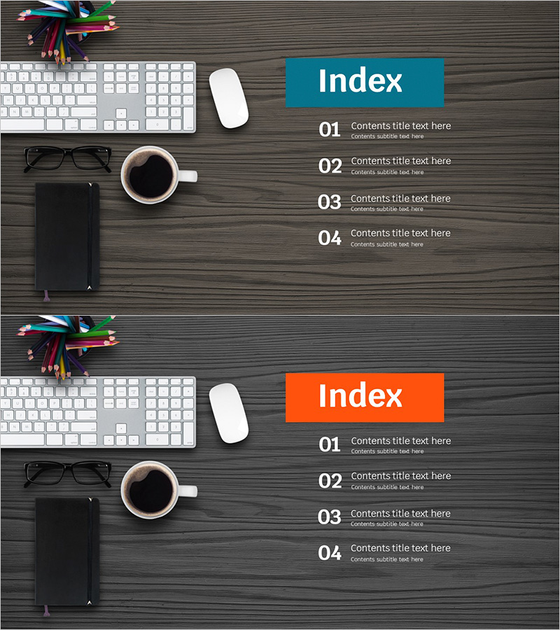 사무용품 템플릿 목차 – 실무 활용의 편리함