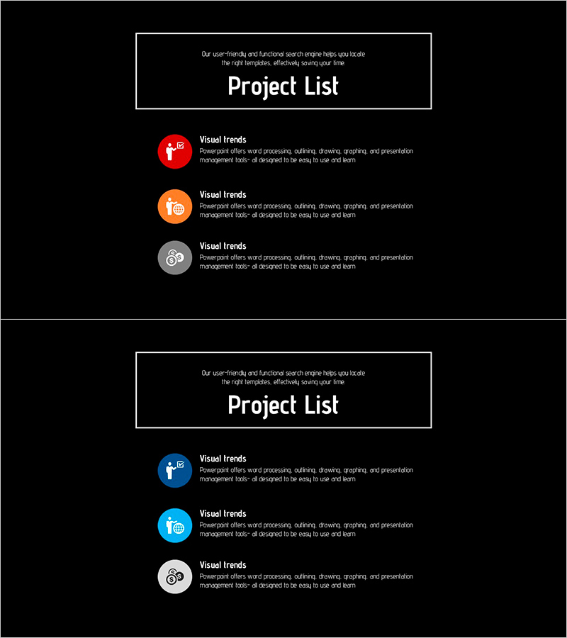 프로젝트 리스트 소개 - 혁신 기술과 미래 계획