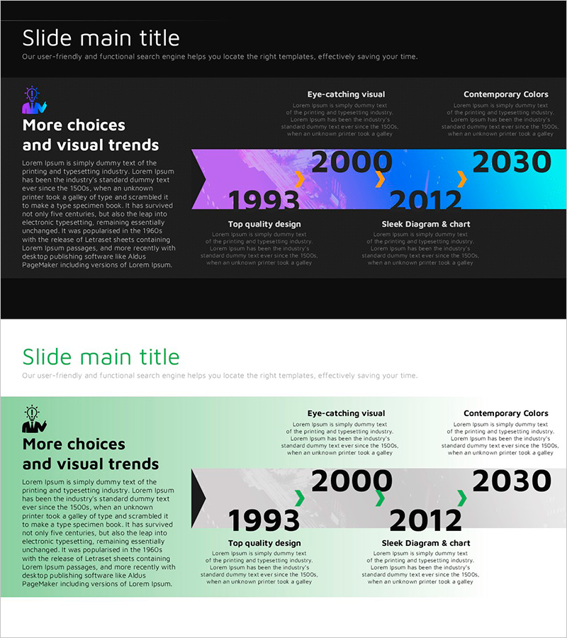 무한 에너지 와이드 PPT 연혁 – 기업 성장의 궤적