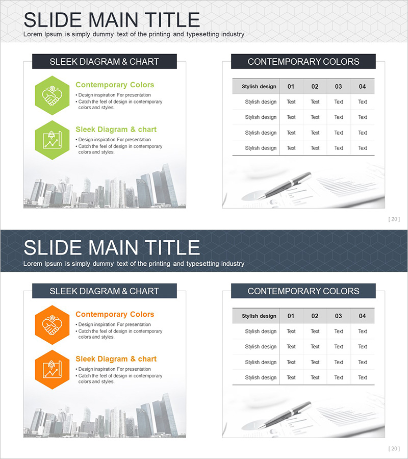 비즈니스 목표 매출 및 수익 – 명확한 전략을 담은 다이어그램