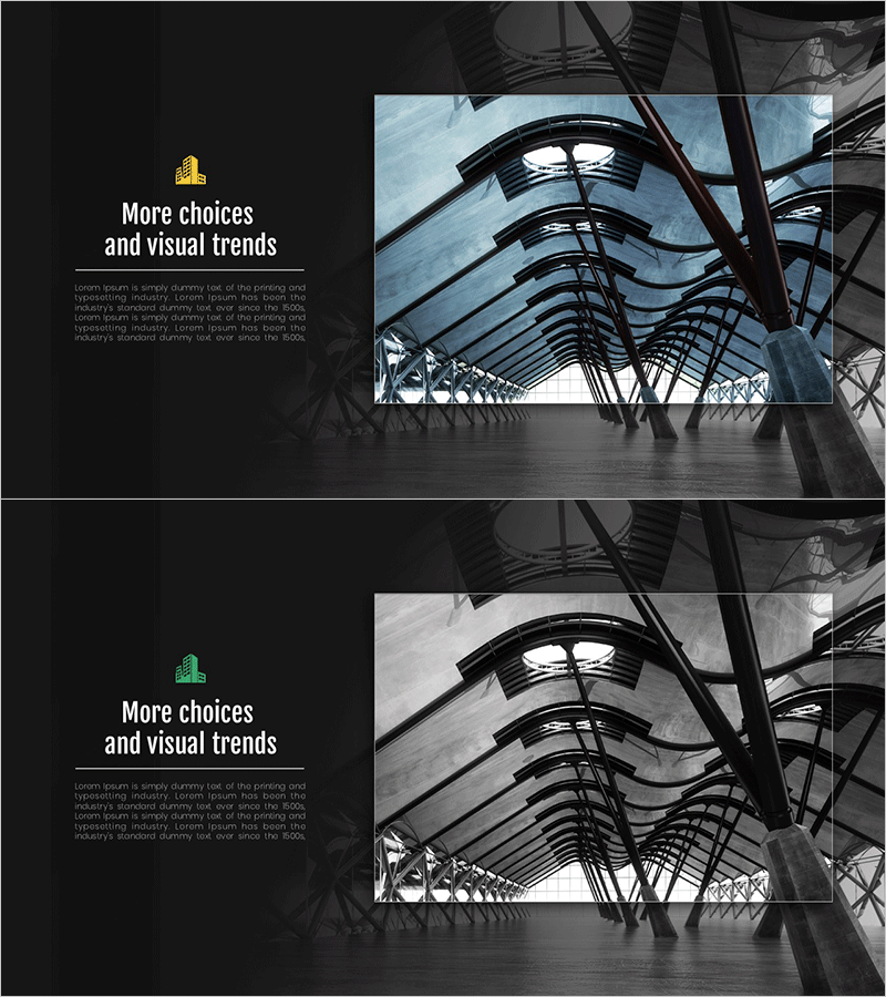 모던시티 테마 인트로 – 현대적 감각의 시작