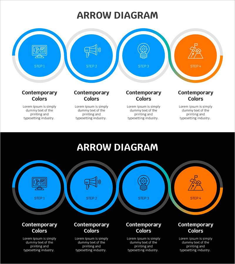 블루라인 와이드 템플릿 연결 다이어그램 – 서비스 운영 방안 제시