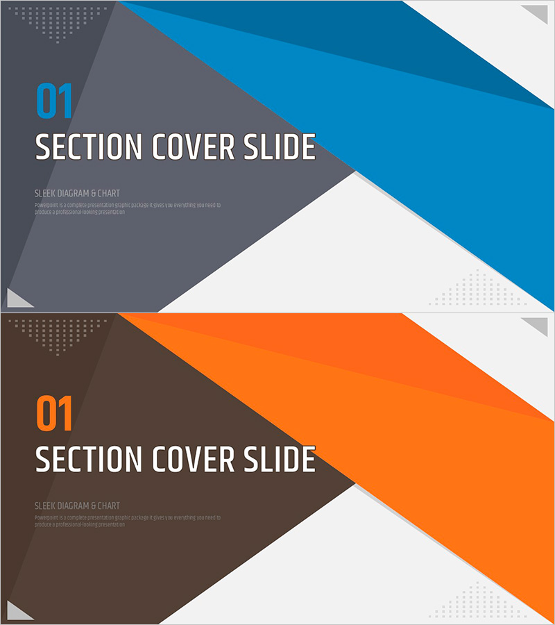 종이접기 템플릿 간지 – 심플하고 현대적인 슬라이드