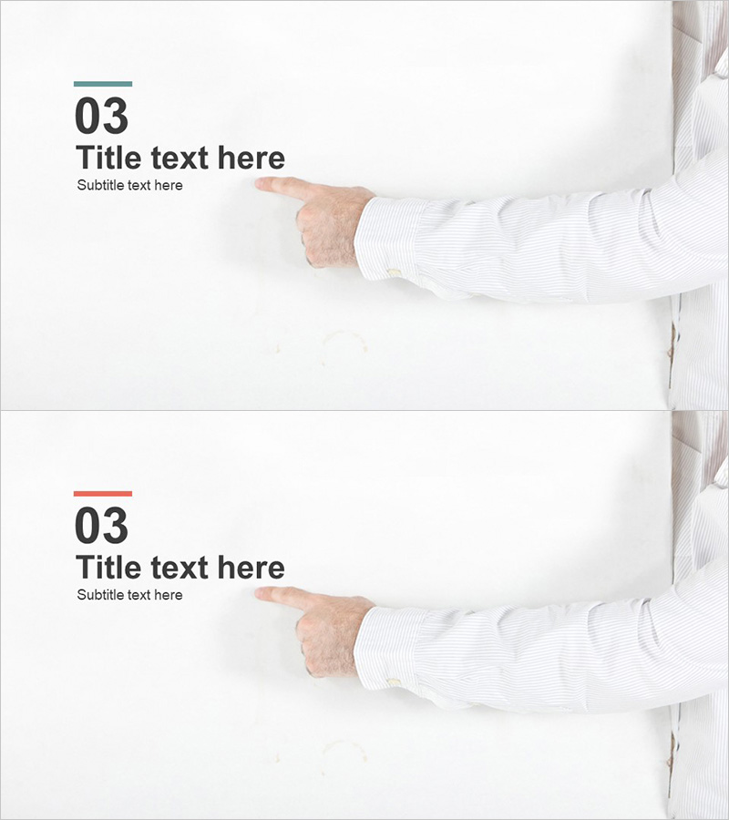 회사 소개서 템플릿 간지 03 – 프로페셔널한 발표를 위한 표지