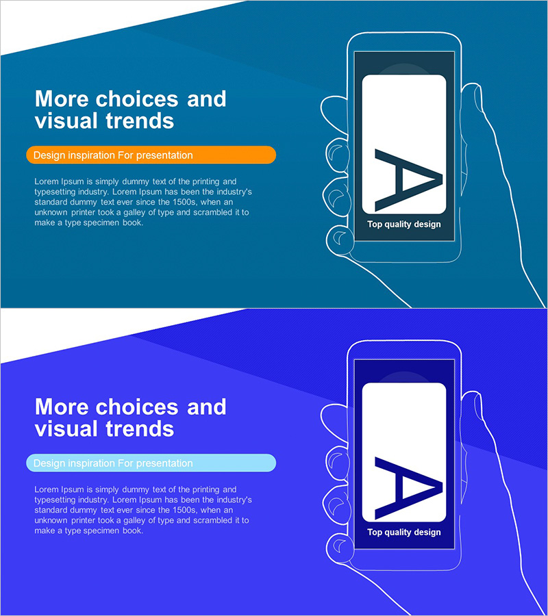 카드 회사 서비스 배경 설명 – 서비스의 비주얼 트렌드