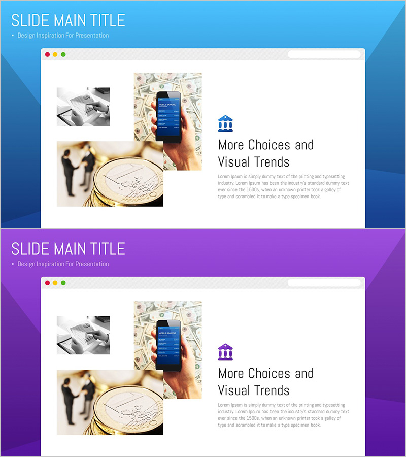 은행 서비스 소개 인트로 – 금융의 미래를 담다