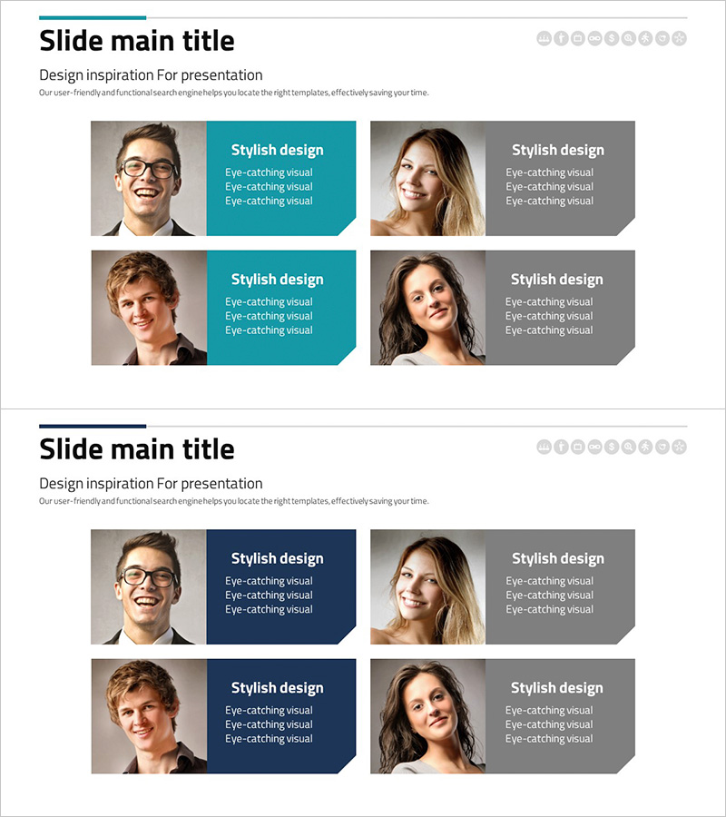 엘리트 인력 프로필 소개 – 인재 경영을 위한 다이어그램