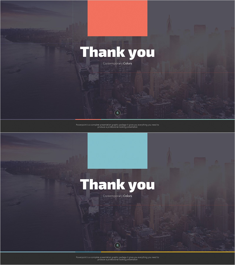 공동 사업 템플릿 엔딩 표지 – 협력을 강조한 마무리