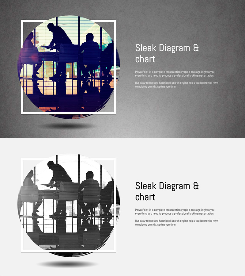 페인트 스플래쉬 템플릿 슬라이드 – 매력적인 비즈니스 제안