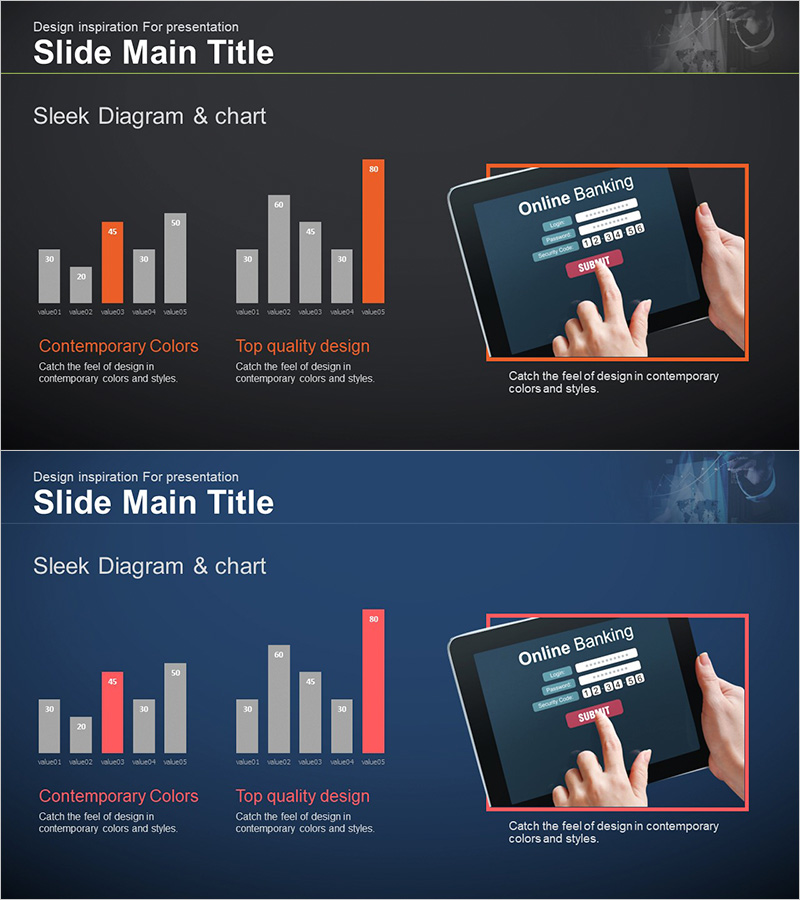 비교 분석 세로막대 그래프로 시장 경쟁력 시각화