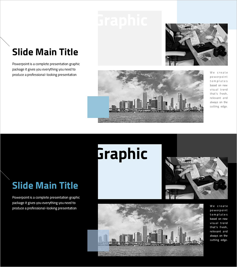 고객 성공 사례를 강조한 심플 디자인 PPT 슬라이드