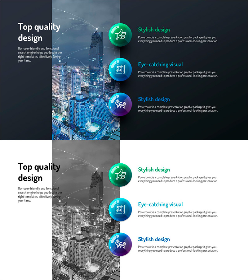 인포그래픽 디자인 와이드 템플릿 - 비즈니스 전략을 시각화하는 핵심 에셋