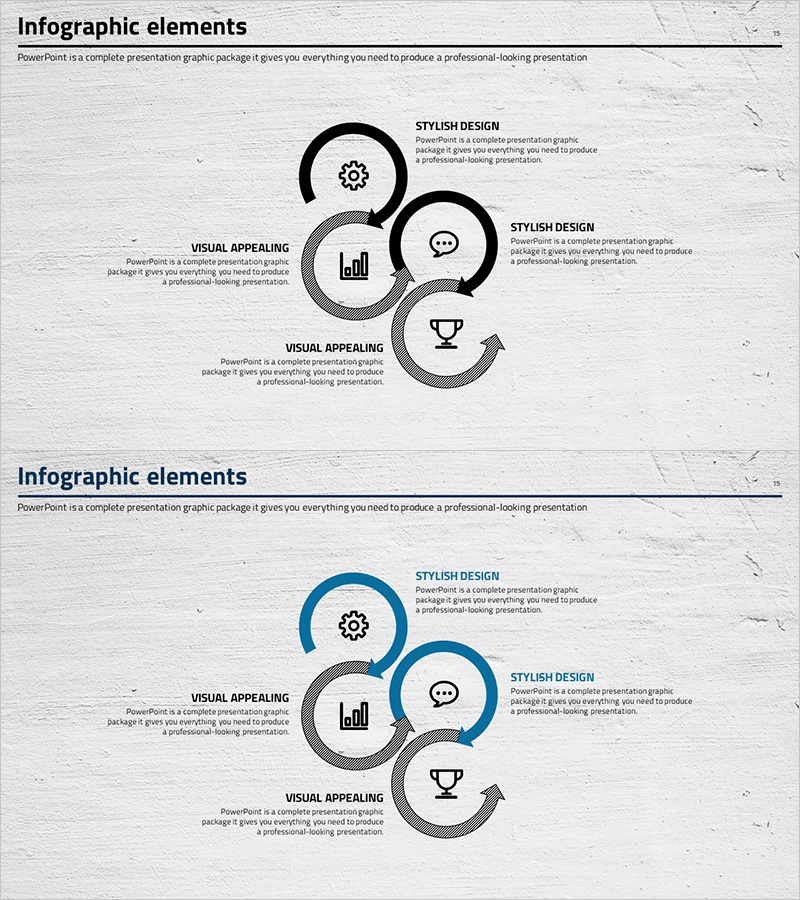업무 프로세스 연결 다이어그램 – 사업 추진 전략 시각화