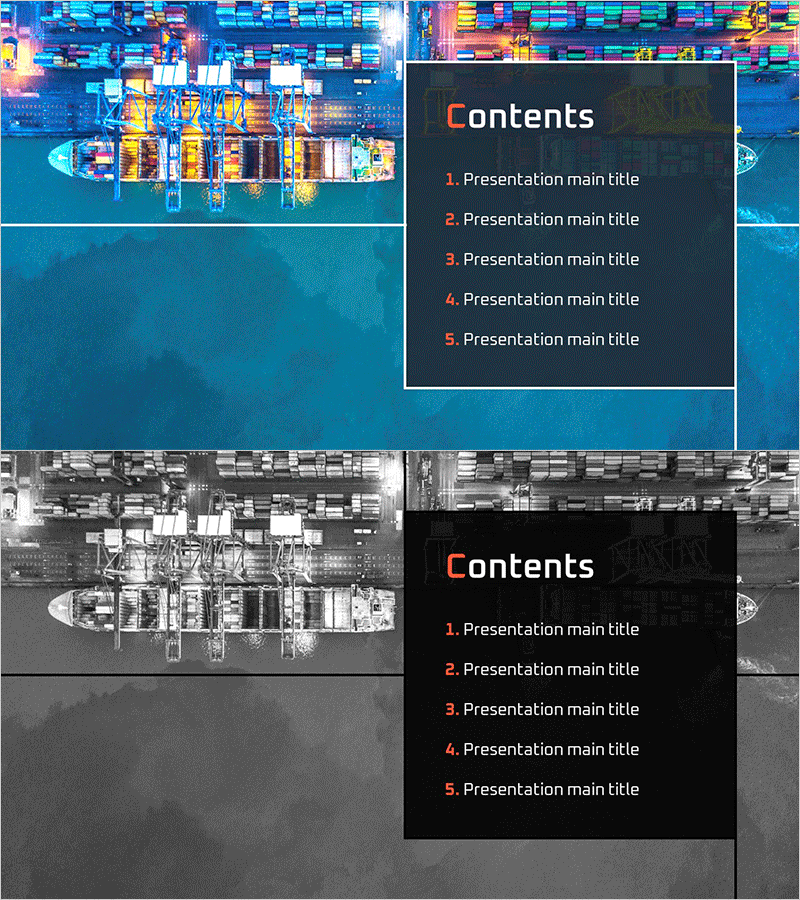 수출 사업 템플릿 목차 – 프레젠테이션 준비의 첫걸음