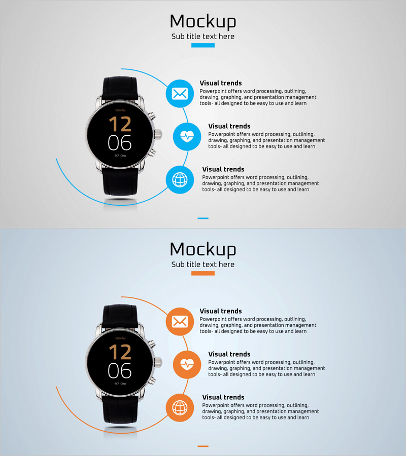 스마트워치 제품 서비스 특성 및 구성_3 – 혁신적 기능을 담은 인포그래픽
