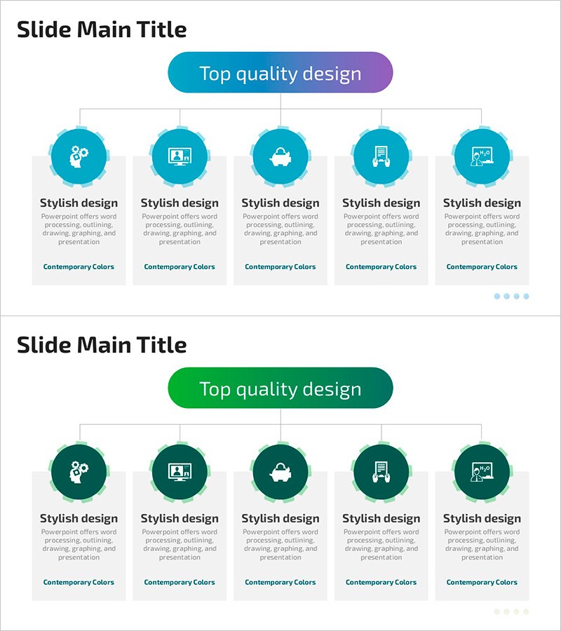학문적 사고와 비즈니스 전략의 결합 - 효과적인 다이어그램 템플릿