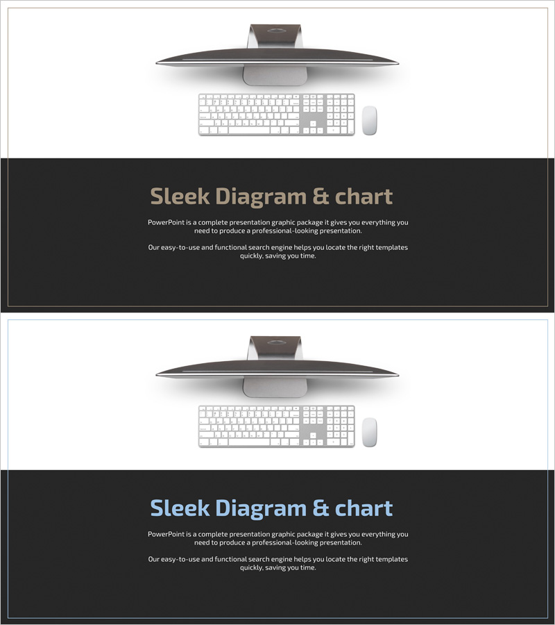 컴퓨터 인트로 슬라이드 템플릿 – 프레젠테이션의 시작