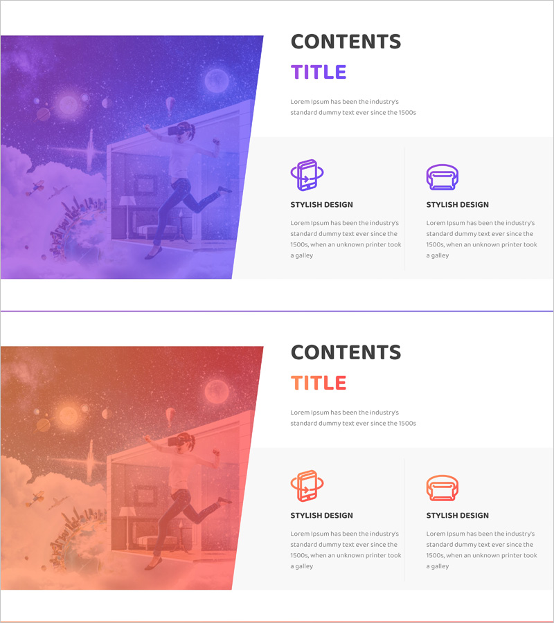 VR 기능 시스템 개요 프레젠테이션 슬라이드 – 혁신과 진화