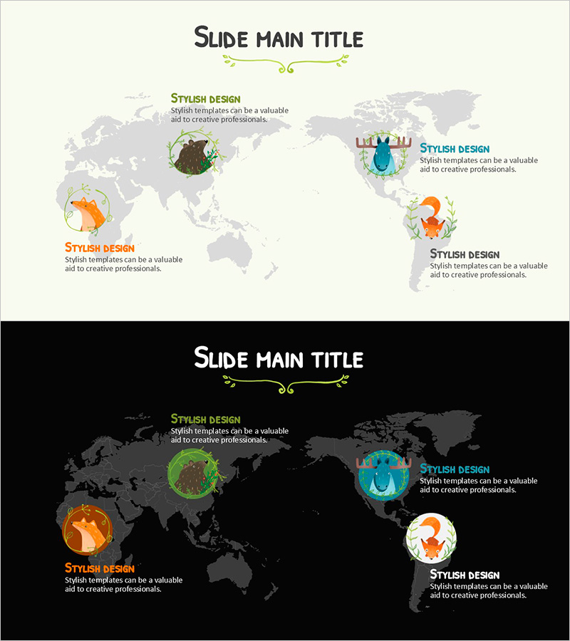 동물 분포 세계지도를 활용한 시장 분석