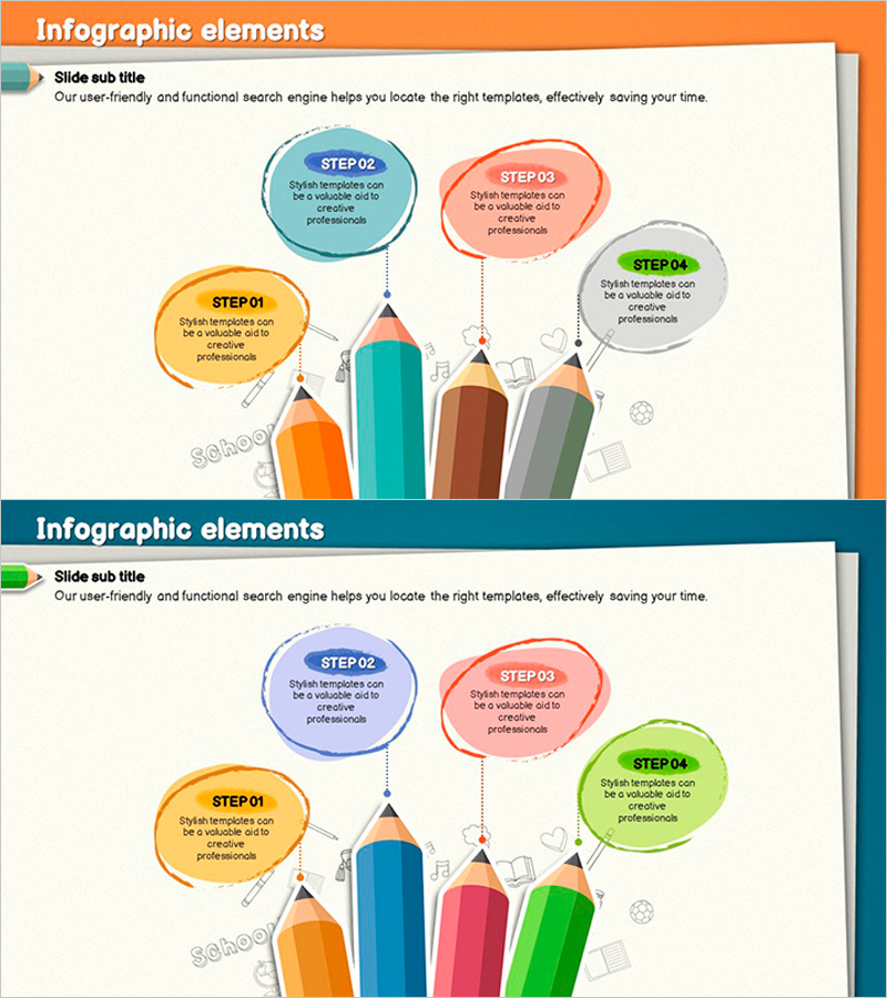 색연필 동그라미 강조텍스트 – 특별한 정보 전달