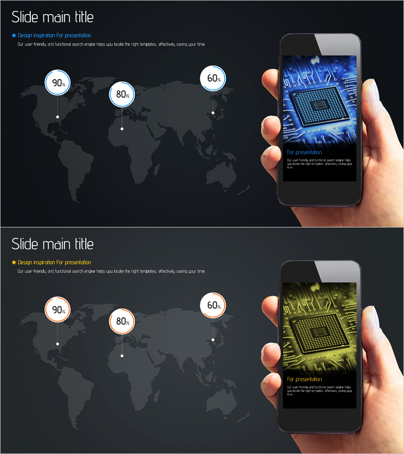 소프트 파워 글로벌 시장 분석 슬라이드 템플릿