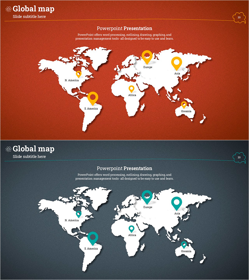 타겟 시장 위치 아이콘 – 글로벌 시장 인사이트