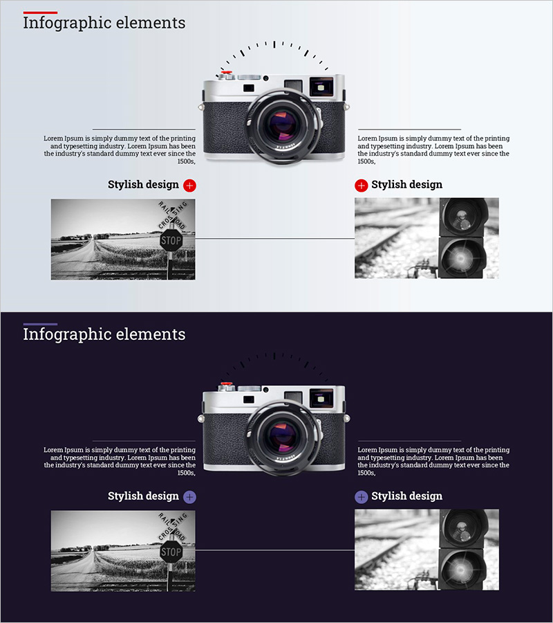 사진 촬영 설명텍스트 – 스타일리시한 사업 전략