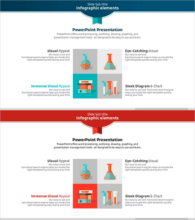 과학 아이콘 중심없는 확산 다이어그램