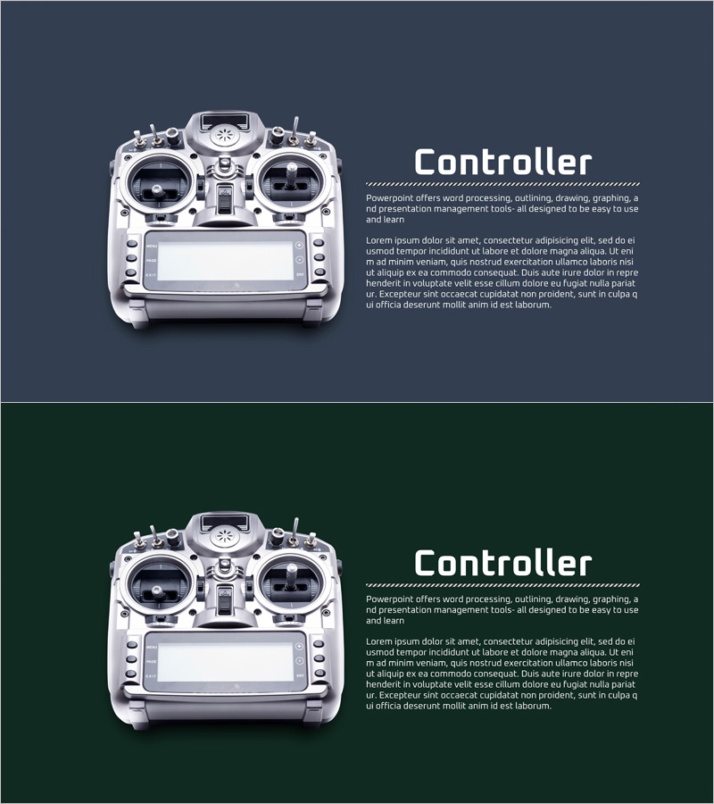 드론 조종 컨트롤러 설명 – 사업비전 및 전략