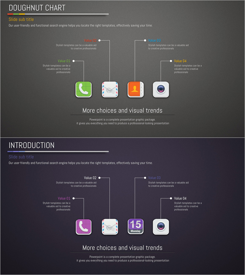 어플리케이션 소개 및 특징 – 직관적인 도넛 차트로 시각화