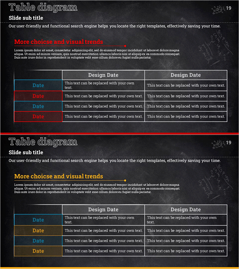 과학실험 기록 테이블표 – 연구 및 실험관리