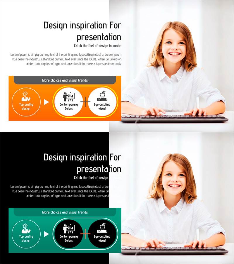이러닝 학습효과 다이어그램 – 비즈니스 전략을 시각화하다