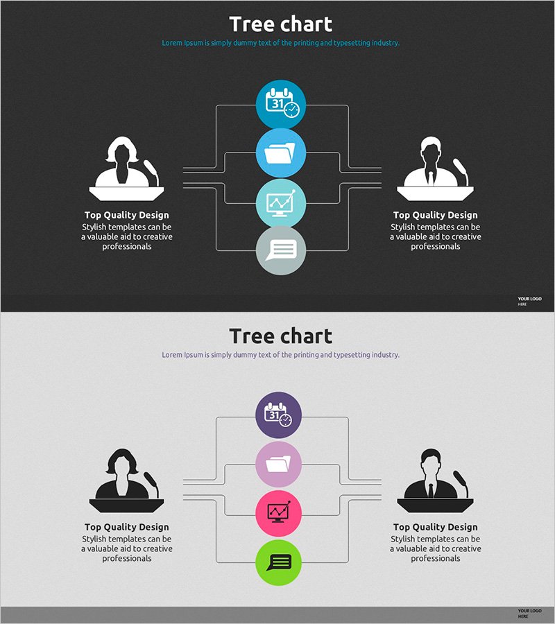 트리구조 시스템으로 서비스 구성 시각화