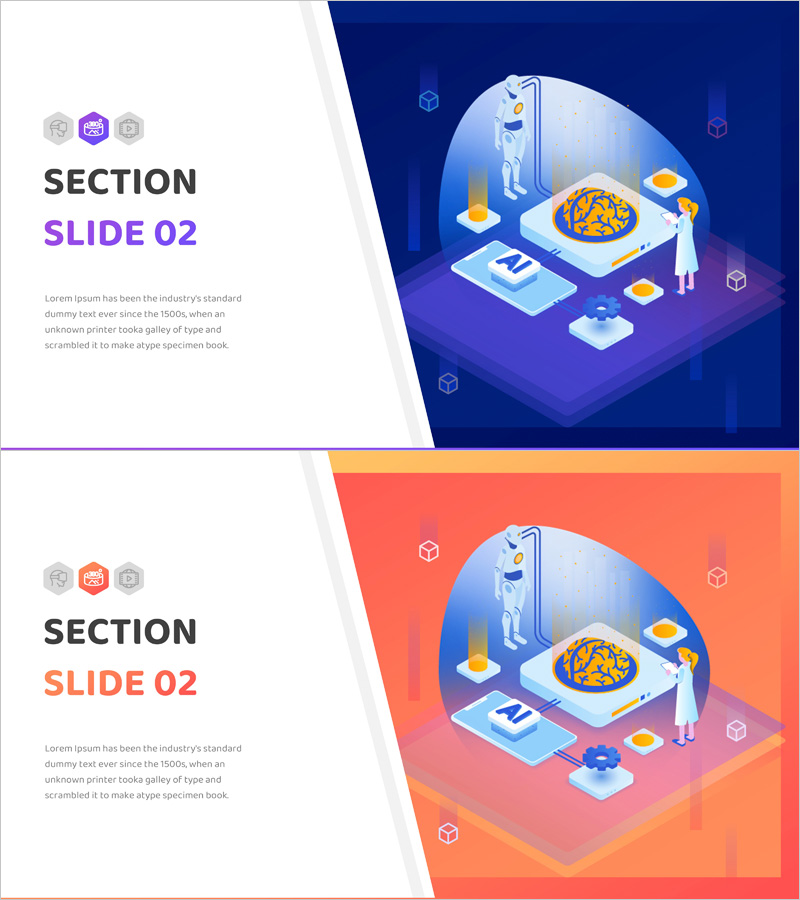 버추얼 리얼리티 템플릿 간지 02